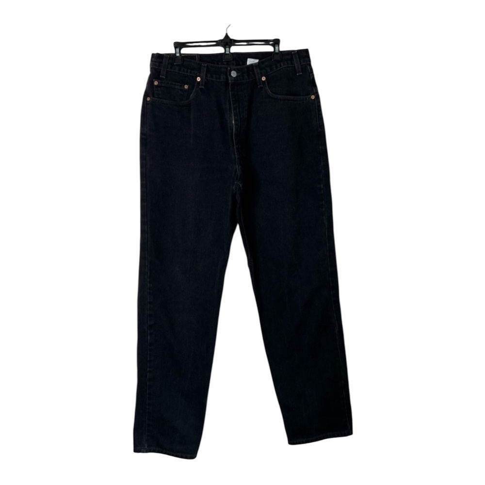 VINTAGE Levi’s 550 Relaxed Fit Tapered Leg Jeans - Black - Made in USA - 38x34